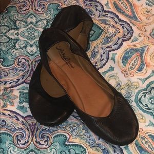 Lucky Brand Black Ballet Flats